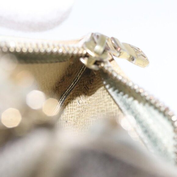 LOUIS VUITTON Damier Azur Pochette Cles Coin Purse N62659 LV Auth ki5525 - Picture 11 of 15